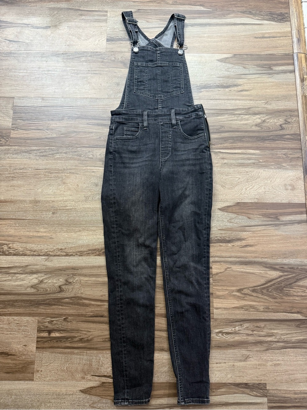 Levi’s Premium Black Women's Denim Overalls Jeans